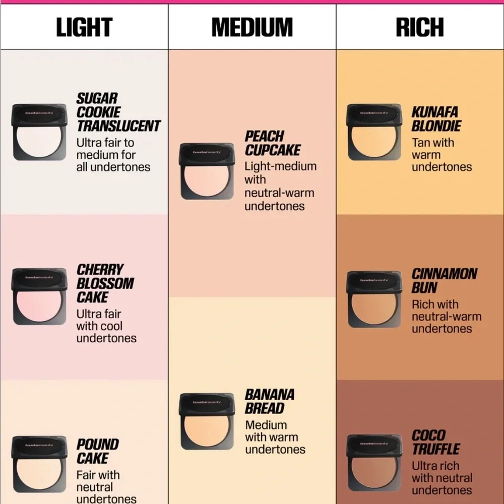 HUDA BEAUTY Easy Bake Pressed Powder